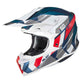 HJC i50 Vanish Helmet White Blue Red