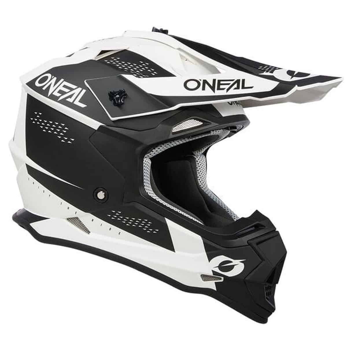 ONeal 2SRS Helmet Slam V.23 - Black White side