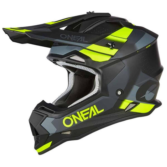 ONeal 2SRS Helmet Spyde V.23 - Black Grey Neon Yellow main