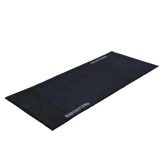 Oxford Garage Mat 190cm x 80cm - Grey Garage floor mat: A workshop essential from Oxford. Keep your garage floor in good shape thanks to this rubber mat. Designed to combat minor oil or water spillages, this workshop mat protects your floor whilst also looking awesome!