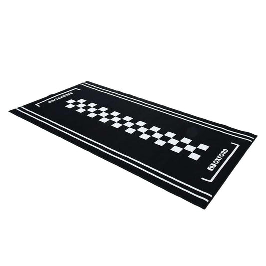 Oxford Garage Mat 200cm x 100cm - Café Garage floor mat: A workshop essential from Oxford. Keep your garage floor in good shape thanks to this rubber mat. Designed to combat minor oil or water spillages, this workshop mat protects your floor whilst also looking awesome!