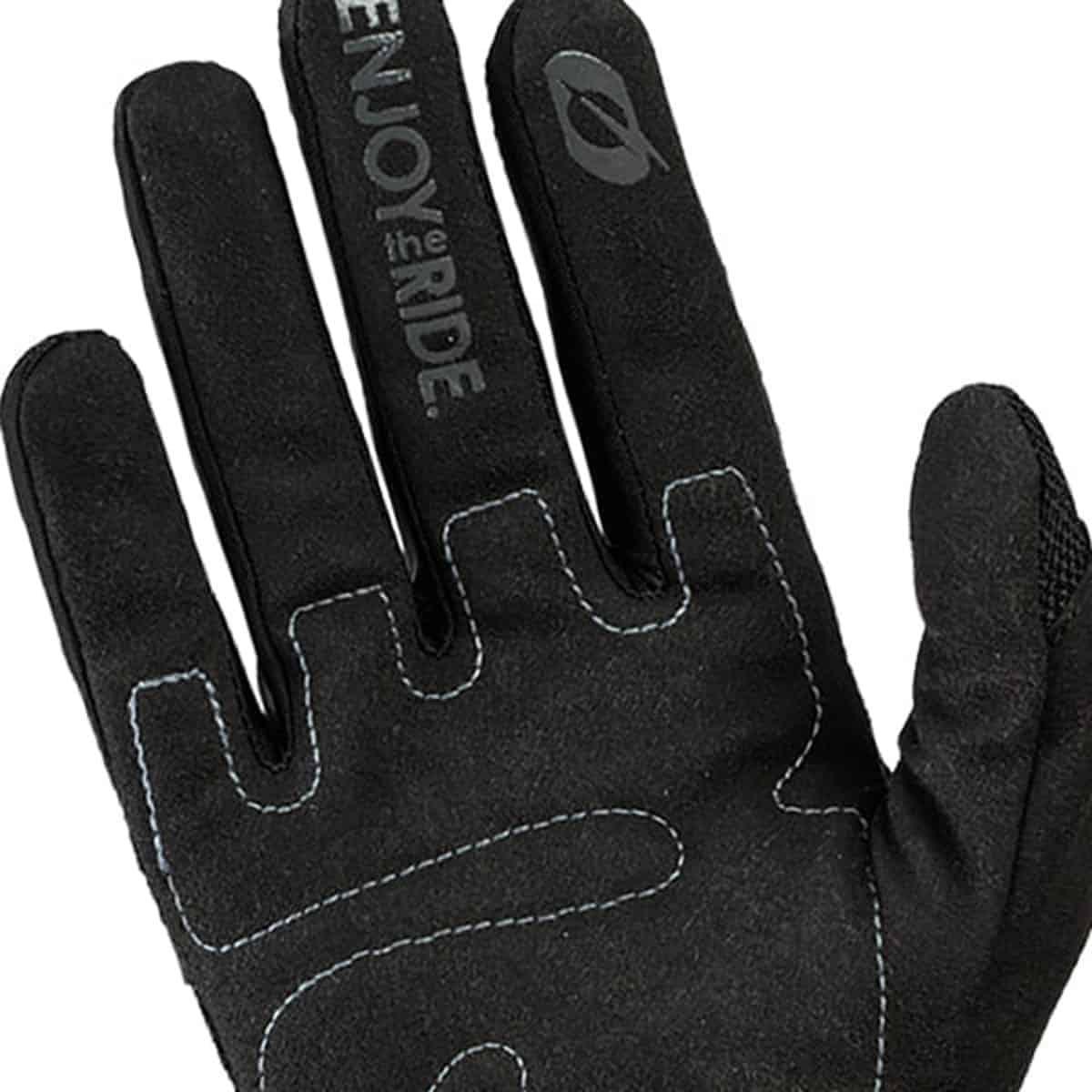 Comfortable off road riding gloves-black-3