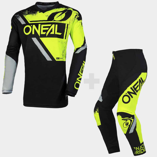 ONeal Element Offroad MX Kits Neon Yellow-1