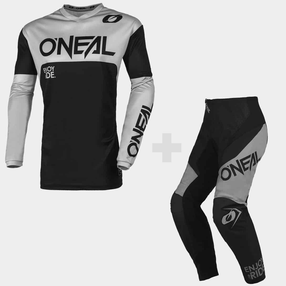 ONeal Element Offroad MX Kits Racewear Grey - BUY THE KIT & SAVE