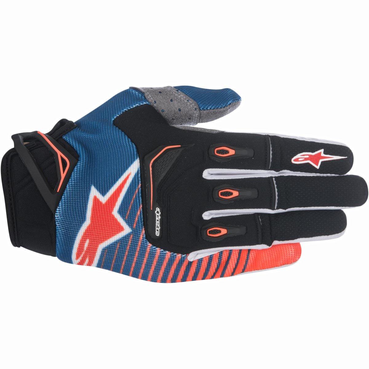 Alpinestars Techstar MX Gloves Black Blue XXL