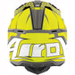 How does the Airoh Wraap MX Helmet fit? If you are used to a Fox helmet, the fit on the Airoh Wraap helmet is slightly narrower. People with their head size very much on the cusp between 2 sizes prefer to go up one size.