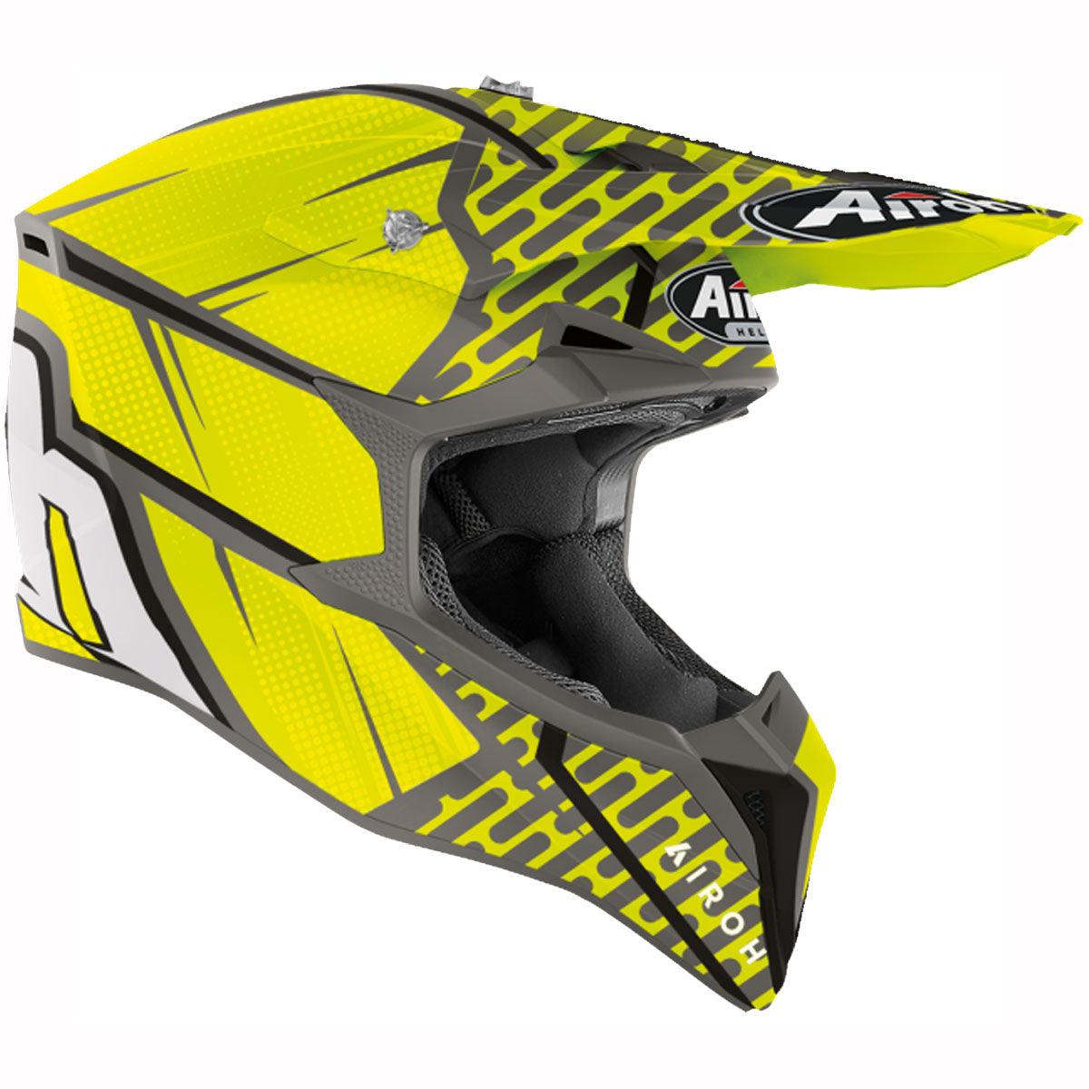 • SHELL: ULTRALIGHT HRT SHELL (HIGH RESISTANT THERMOPLASTIC) • 2 shell sizes (XS-M, L-XXL) • Ventilation: Front vents, chin guard vent, rear extractors • Lining: Removable and washable inner lining, Hypoallergenic • 1480g +-50g • ECE 22.05 approved