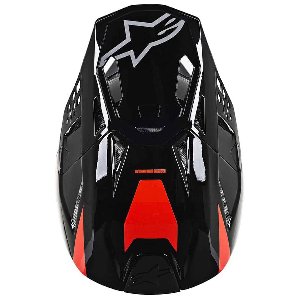 Alpinestars Supertech S-M8 Radium Helmet - Red Black Grey - The Motocrosshut
