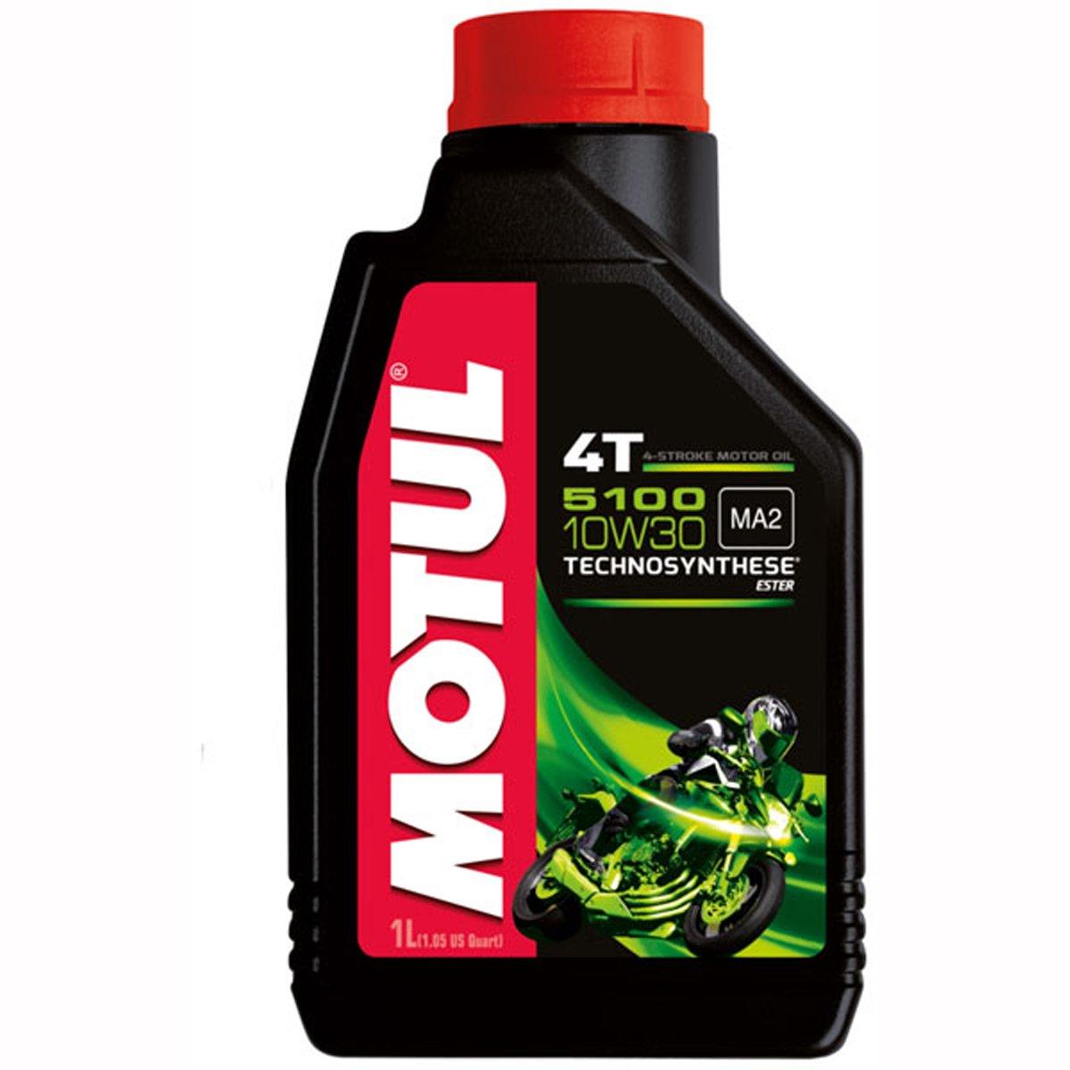 Motul Semi-Synthetic 5100 10W30 4T Oil Black 4L