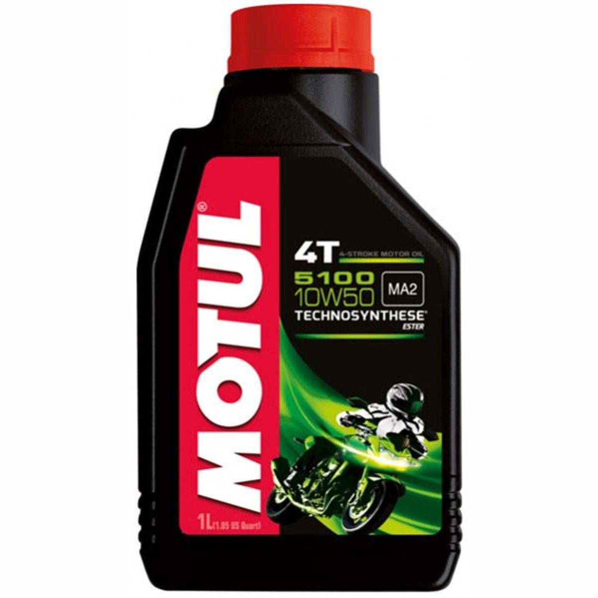 Motul Semi-Synthetic 5100 10W50 4T Oil Black 4L