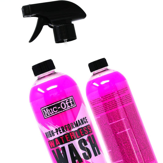 A non-sticky High Performance Waterless Wash to keep your bike sparkling
