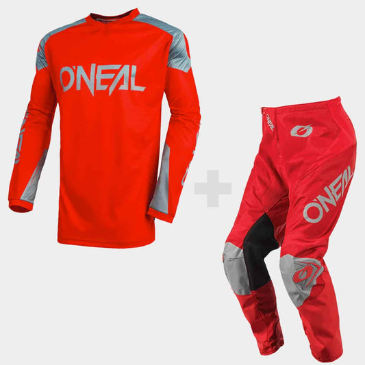 ONeal Matrix Offroad MX Kits Red Gray - BUY THE KIT & SAVE