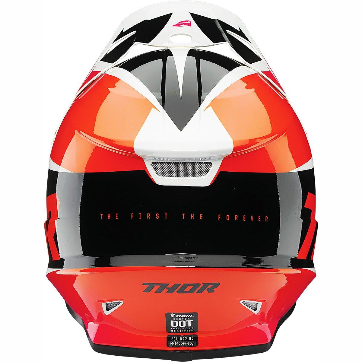 Thor Sector Racer MX Helmet Navy Blue Matt