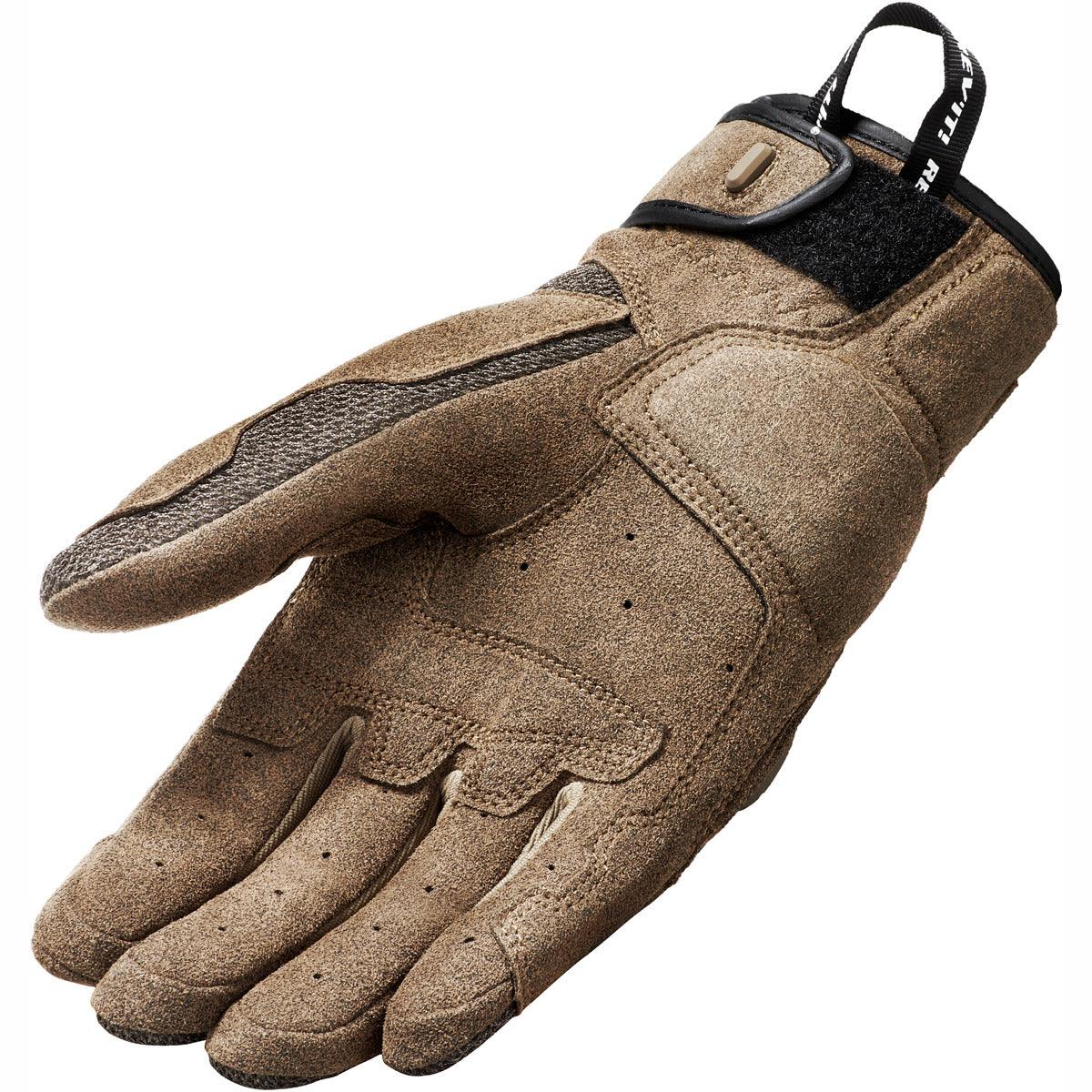 Rev It! Volcano Gloves - Sand Black - The Motocrosshut