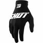 Shot Raw MX Gloves - Burst Black