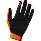 Shot Raw MX Gloves - Burst Orange palm
