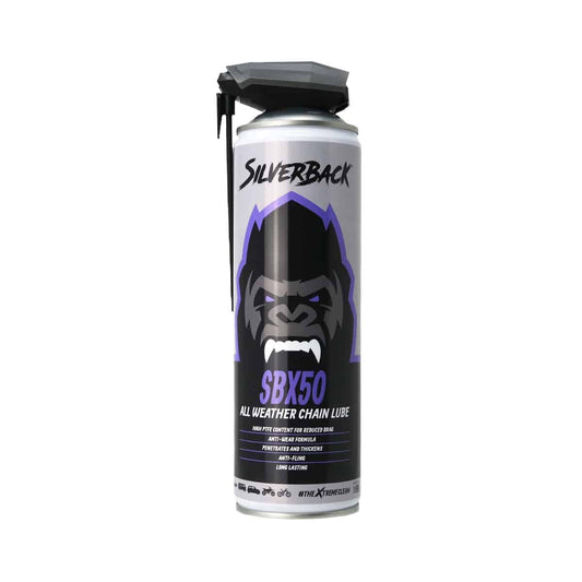 Silverback Motorcycle Chain Lube: A dry, grease-based chain lubricant with PTFE & suitable for motorbike, eBikes or bicycles