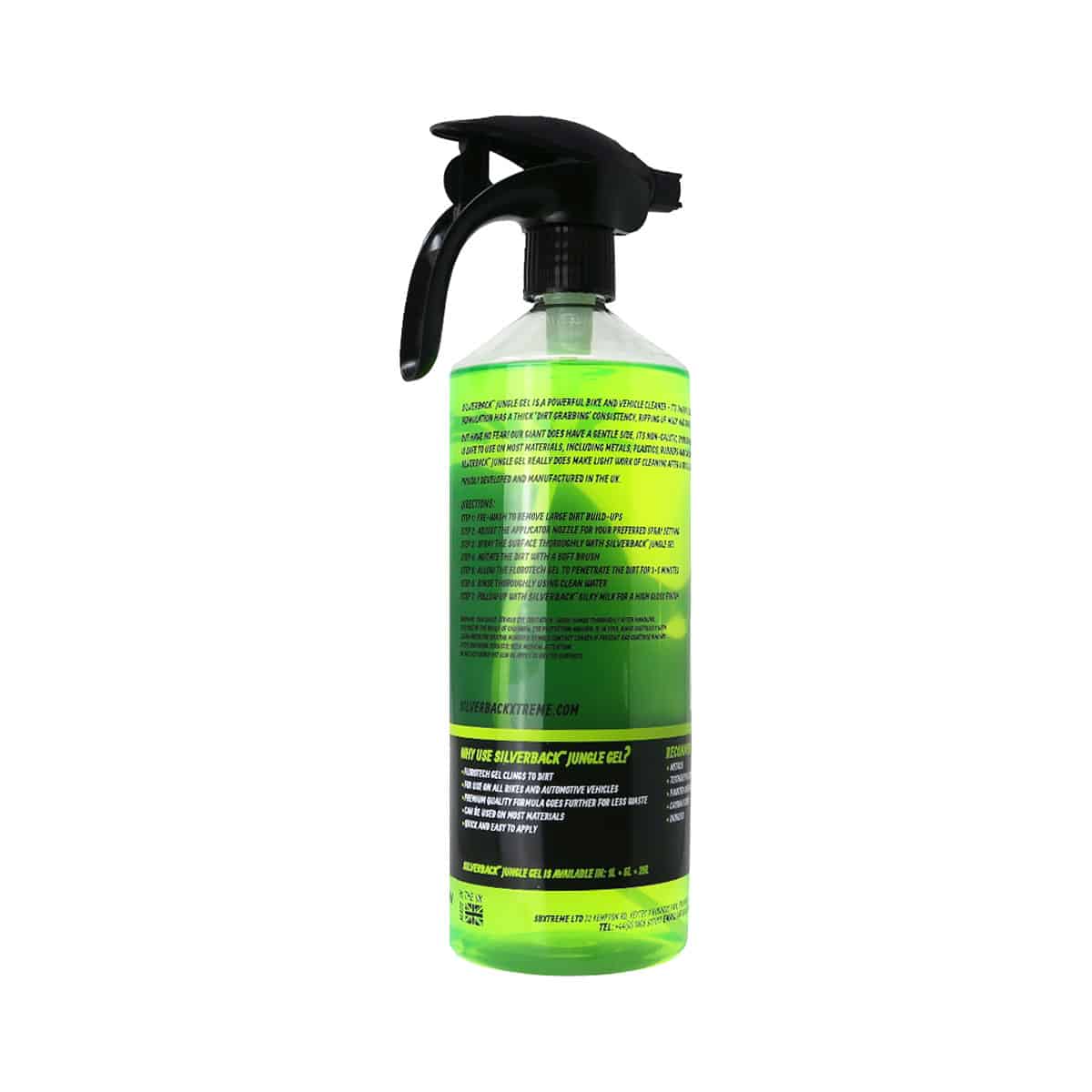 Silverback Jungle Gel: Shift stubborn paintwork & plastics contamination with one spray instructions