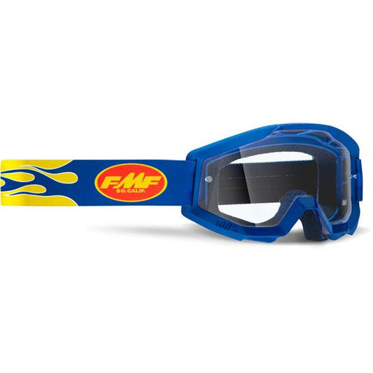 FMF Powercore Goggle Clear Lens - Flame Navy