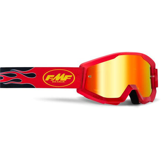 FMF Powercore Goggle Mirror Lens Youth - Flame Red