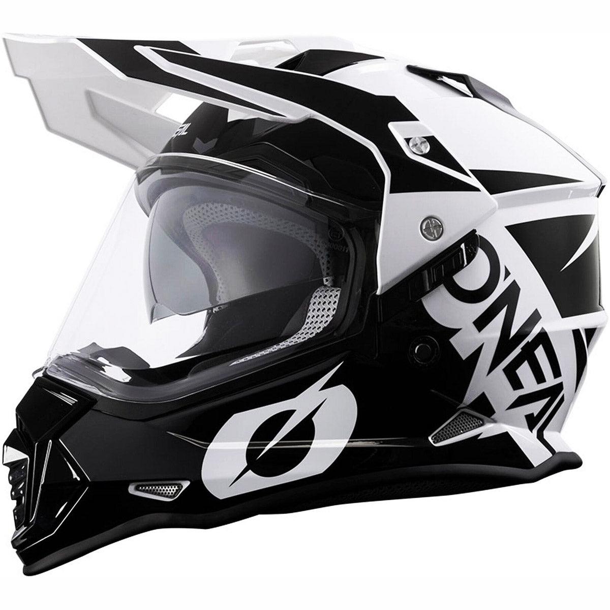 ONeal Sierra Helmet R V.22 - Black White - The Motocrosshut
