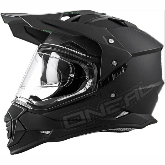 ONeal Sierra RV.22 Helmet - Flat Black - The Motocrosshut